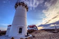 Race Point Lighthouse on Cape Cod National Seashore Royalty Free Stock Photo
