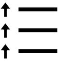 Race route, arrows Vector that can be easily modified or edit