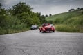 Race vintage car one thousand miles 2015 Royalty Free Stock Photo