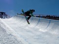 Race World Cup snowboard Half Pipe