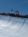 Race World Cup snowboard Half Pipe