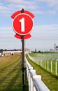 Racecourse in early morning