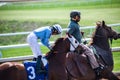 Racecourse - Keeneland Jockey Royalty Free Stock Photo