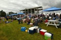 Racegoers enjoy their day out