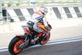 Racer Nicky Hayden in Valencia