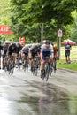 Racers on course at washington highlands criterium