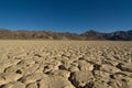 Racetrack mudcraks Death Valley