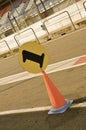 Racetrack Pitlane Number 1 Cone