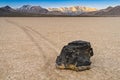 Sailing Stone on the Racetrack Playa in Death Valley