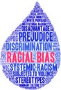 Racial Bias Word Cloud