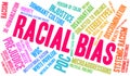 Racial Bias Word Cloud