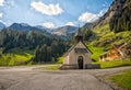 Racines Valley in South Tyrol, Italy. Royalty Free Stock Photo