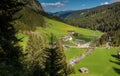 Racines Valley in South Tyrol, Italy.