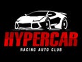 Racing auto club Hypercar logo Royalty Free Stock Photo