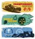 Racing Banner Set