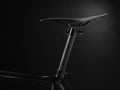 Racing bike seat and frame - Stock Image