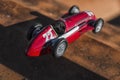 Racing car of the Fangio era Royalty Free Stock Photo