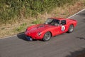 racing car Ferrari 250 GT Drogo (1961) in classic car race Gran Premio Nuvolari,
