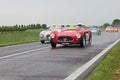 Racing car Maserati in Mille Miglia 2013