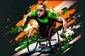 Racing competitions for paralyzed disabled people active lifestyle wheelchair sports