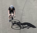 Racing cyclist at famous cycle race Rund um den Henninger Turm