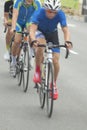 Racing Cyclists, Motion Blur