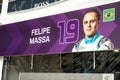 Racing driver Felipe Massa
