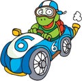 Racing driver tortoise