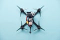 Racing drone. Fpv high-speed racing drone. Hobby Royalty Free Stock Photo
