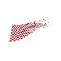 Racing flag logo