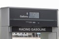 Racing gasoline dispenser. Racing gas and fuels contain additives that increase the octane level that high performance engines