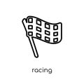 Racing icon from Arcade collection. Royalty Free Stock Photo