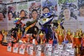 Racing motorcycle display at Inside racing bike festival in Pasay, Philippines