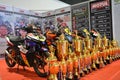 Racing motorcycle display at Inside racing bike festival in Pasay, Philippines