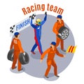 Racing Sports Composition