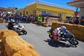 Racing Between Straw Bales