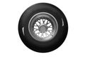 Racing tire Royalty Free Stock Photo