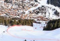 Racing trackl. Meribel Village Center (1450 m)