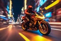 a racing urban ride city driver leather jacket cycle biker motorcycle bike rider motorbike speed night helmet clothing style