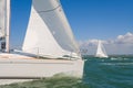 Racing Yachts Sailing Boats Royalty Free Stock Photo