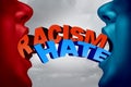 Racism And Hate Social Issue Royalty Free Stock Photo