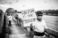 Racism is the pandemic sign Royalty Free Stock Photo