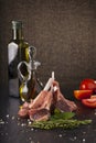 Rack of lamb Royalty Free Stock Photo