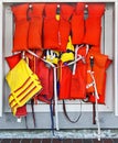 Rack of Life Vests