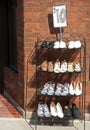 Shoe Rack Outside Shoe Store