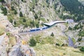 Rack railway of Vall de Nuria, Spain
