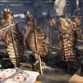 Rack of Ribs Roasted on Crosses 01 Royalty Free Stock Photo