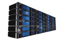 Rack Servers Isolated Royalty Free Stock Photo