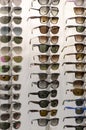 Rack of sunglasses Royalty Free Stock Photo