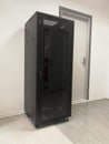 19`` rack for telecommunication equipment or servers Royalty Free Stock Photo
